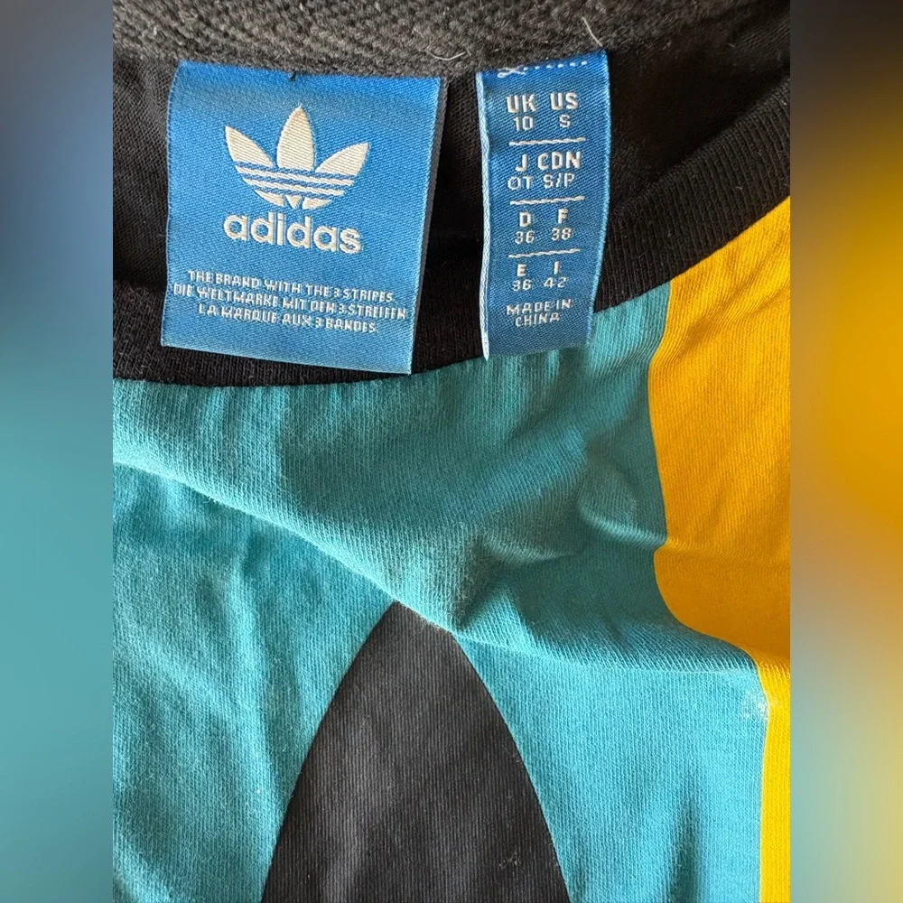 Adidas Trefoil Primary Colours Tank Dress - Picture 6 of 6